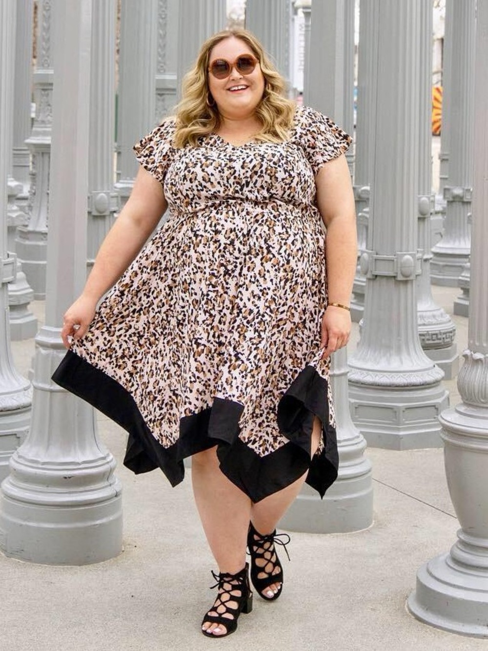 LANE BRYANT ANIMAL PRINT DRESS